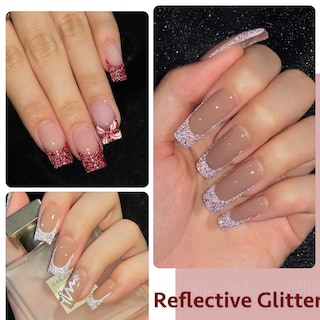 Foto 3 | Set De Esmaltes De Uñas Gaoy Reflective Glitter, 6 Colores, 7,3 Ml, Uv Led - Venta Internacional.