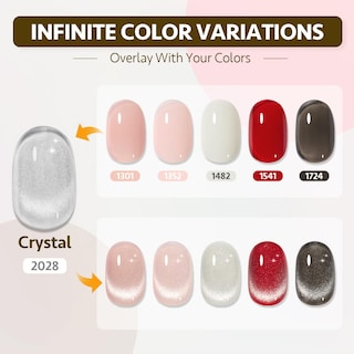 Foto 3 | Esmalte De Uñas Gaoy Cat Eye Gel, 16 Ml, Plateado Holográfico Con Imán - Venta Internacional.