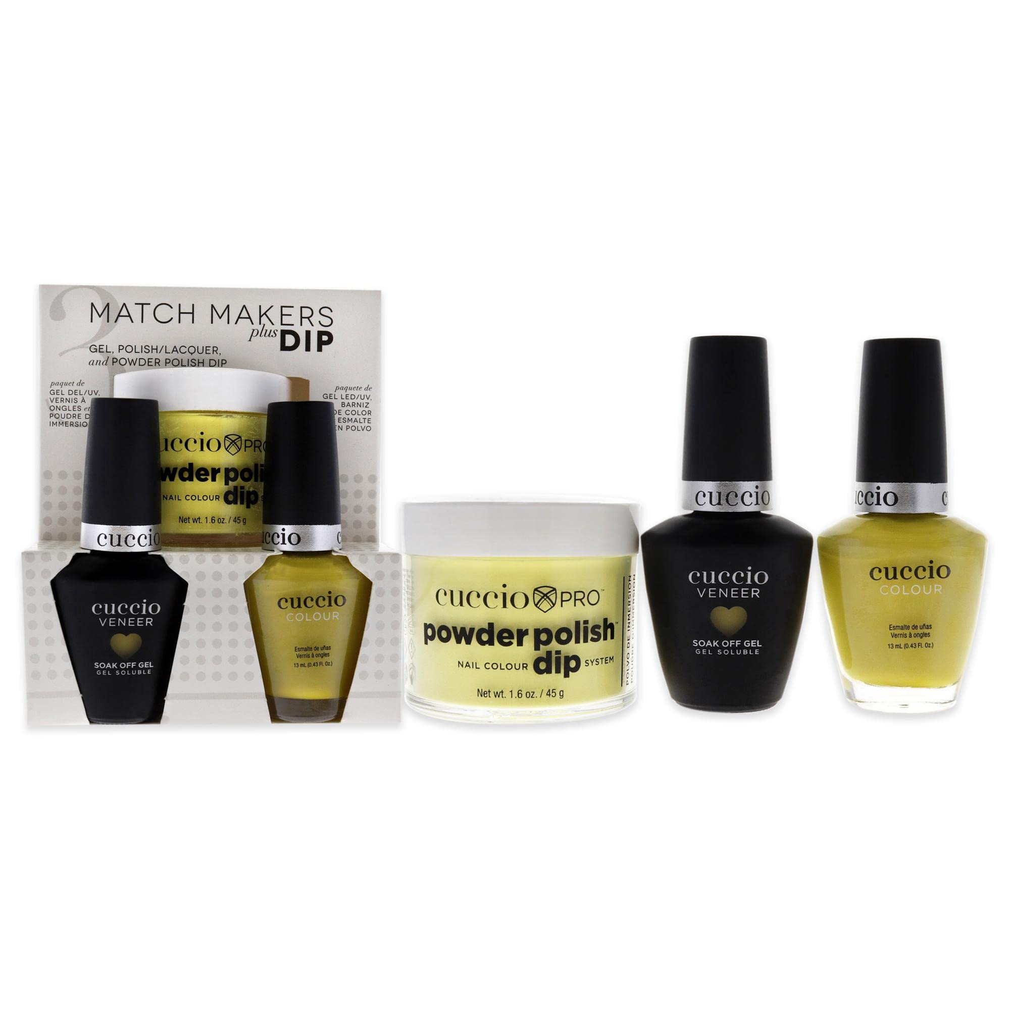 Kit De Baño Para Uñas Cuccio Colour Matchmakers Plus Seriously Celsius - Venta Internacional.