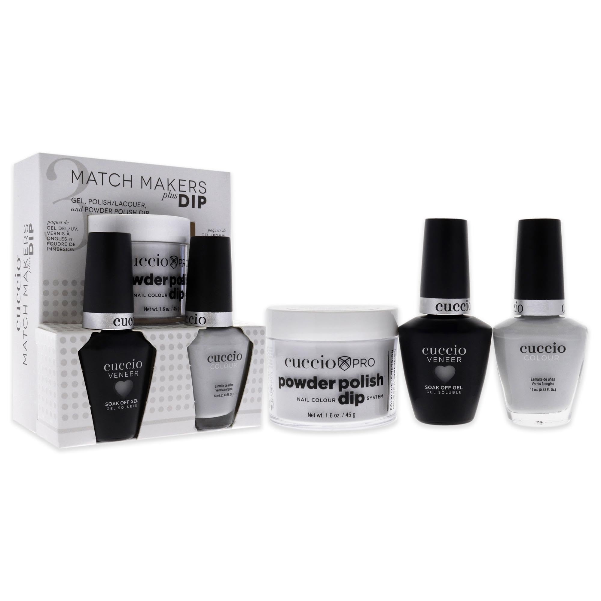 Foto 4 pulgar | Kit De Baño Para Uñas Cuccio Colour Matchmakers Plus Wind In My Hair - Venta Internacional.