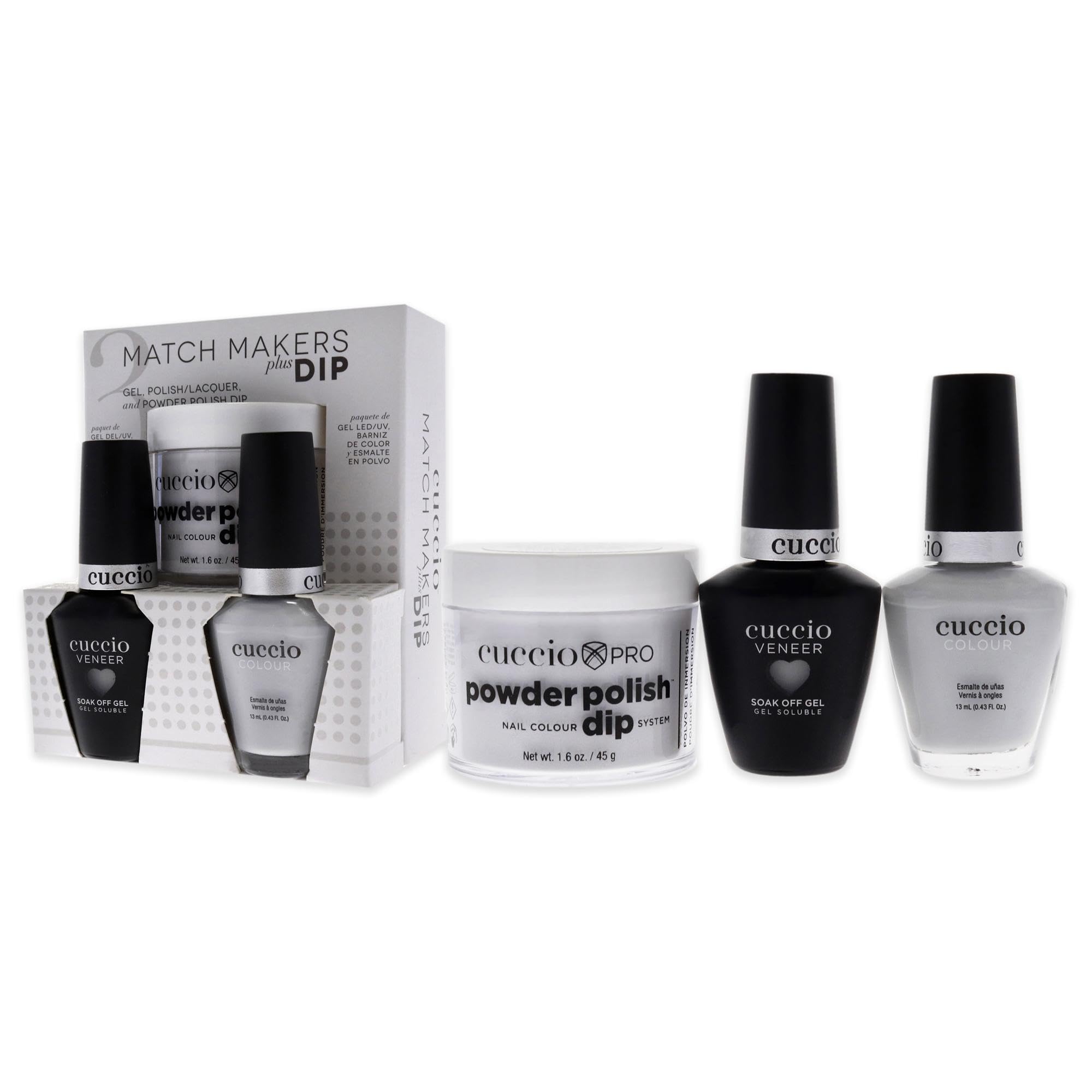 Foto 5 pulgar | Kit De Baño Para Uñas Cuccio Colour Matchmakers Plus Wind In My Hair - Venta Internacional.