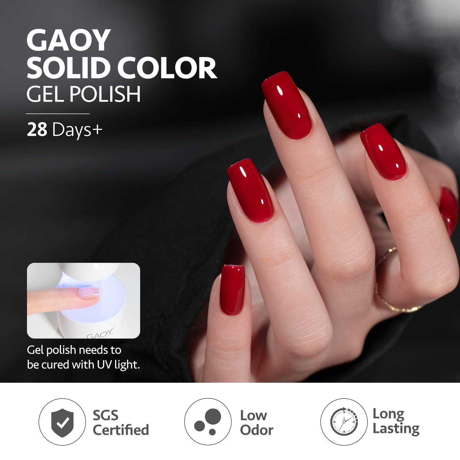 Foto 6 pulgar | Kit De Esmaltes De Uñas En Gel Gaoy Elegant Waltz, 3 Colores, 16 Ml, Remojo Uv - Venta Internacional.