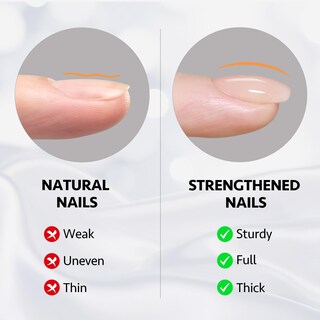 Foto 2 | Gel Formador De Uñas Gaoy, 16 Ml, Fortalecedor De Uñas, Color Rosa Lechoso - Venta Internacional.