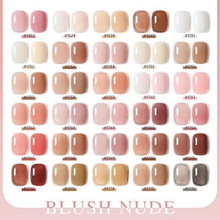 Foto 6 | Set De Esmaltes De Uñas Gaoy Jelly Gel Sheer Pink Nude, 33 Unidades Con Acc - Venta Internacional.