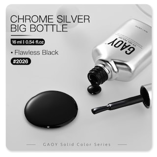 Foto 6 | Esmalte De Uñas En Gel Gaoy, Negro, 16 Ml, Remoja Y Cura Con Luz Uv - Venta Internacional.