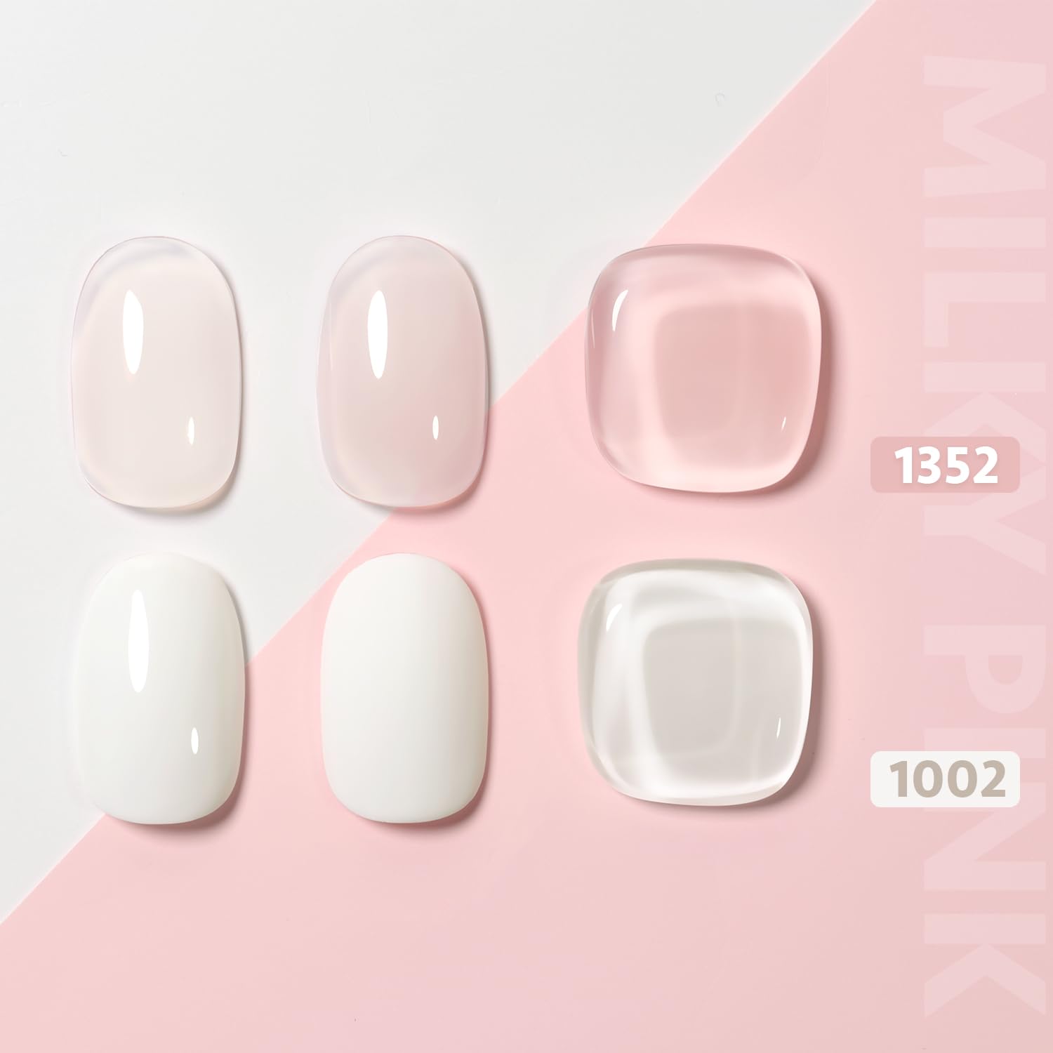 Foto 3 pulgar | Estampador De Uñas Gaoy Con 2 Esmaltes En Gel, 16 Ml, Kit De Manicura Francesa - Venta Internacional.