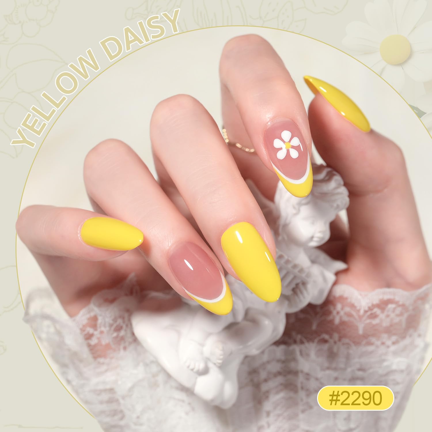 Foto 4 pulgar | Set De Esmaltes De Uñas Gaoy, Gel Amarillo Y Naranja, 6 Colores, 7,3 Ml - Venta Internacional.