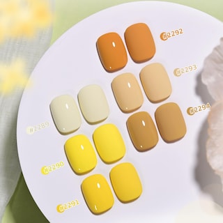 Foto 6 | Set De Esmaltes De Uñas Gaoy, Gel Amarillo Y Naranja, 6 Colores, 7,3 Ml - Venta Internacional.