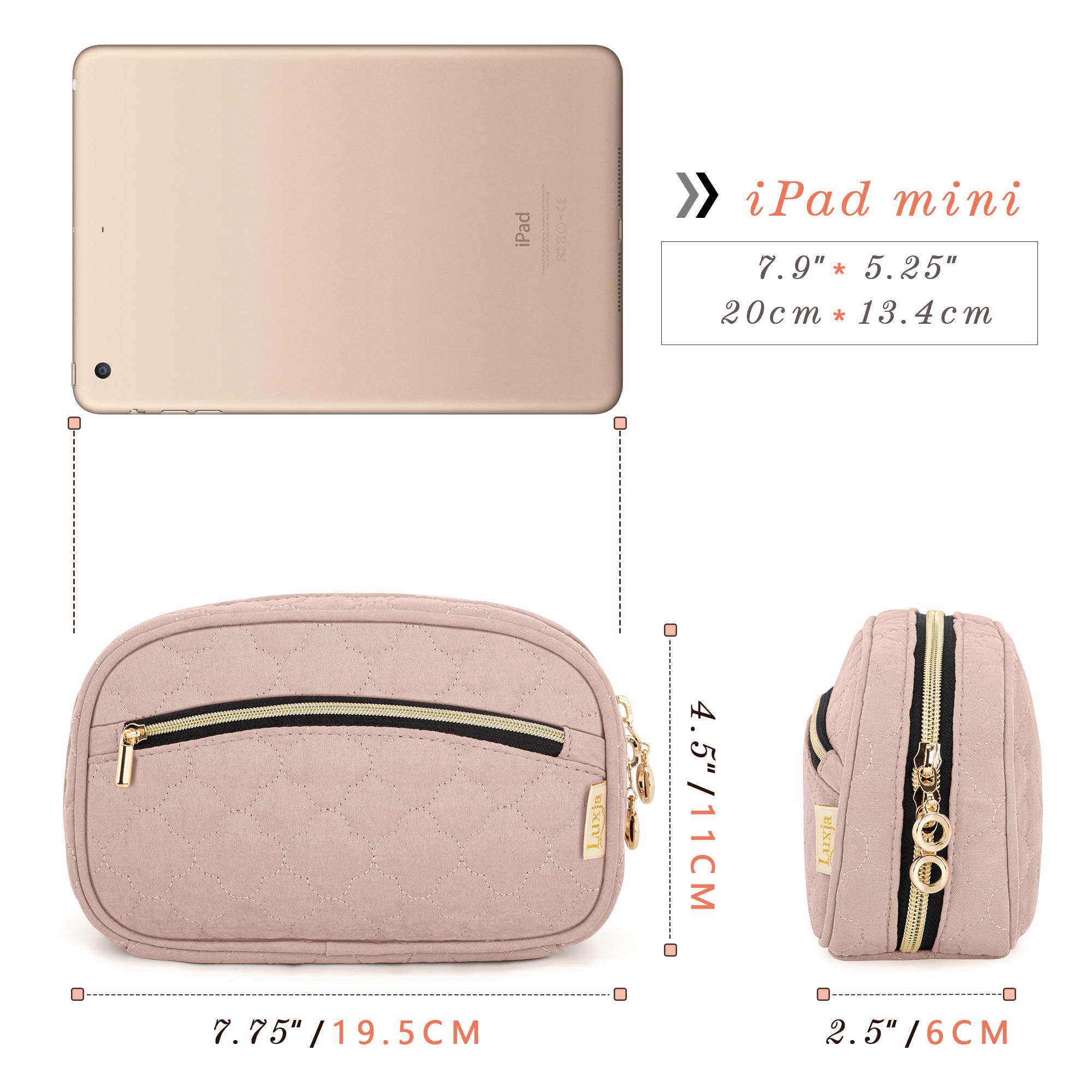 Foto 6 pulgar | Estuche De Esmalte De Uñas Luxja Con Capacidad Para 10 Botellas De 15 Ml Con Bolsillos Con Cierre - Venta Internacional
