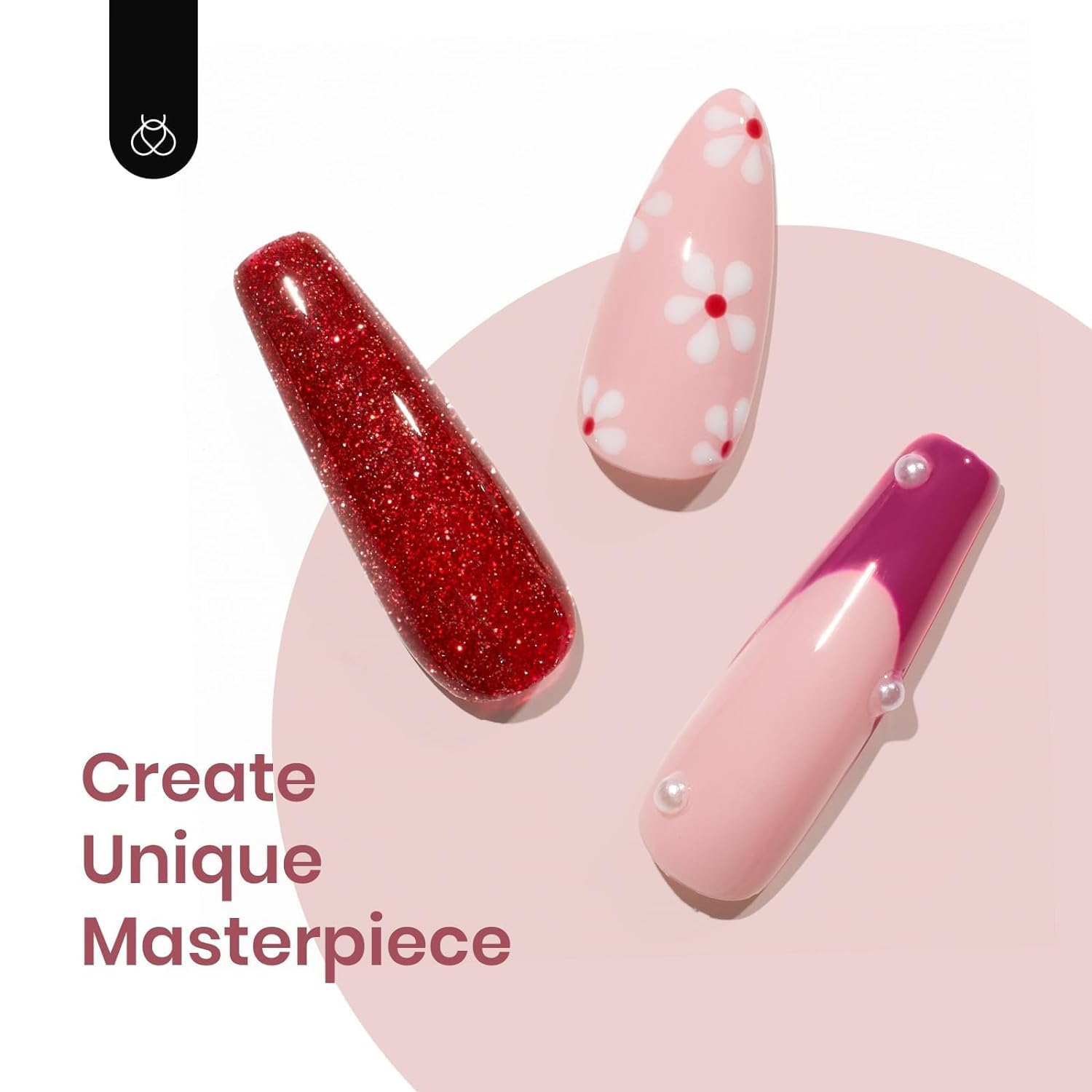 Foto 5 pulgar | Esmalte De Uñas En Gel Beetles Marvelous Lady Collection, 6 Colores - Venta Internacional.