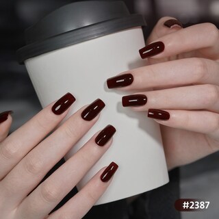 Foto 4 | Set De Esmaltes De Uñas Gaoy Red Gel, 6 Colores, Burdeos Y Cereza, 7,3 Ml - Venta Internacional.