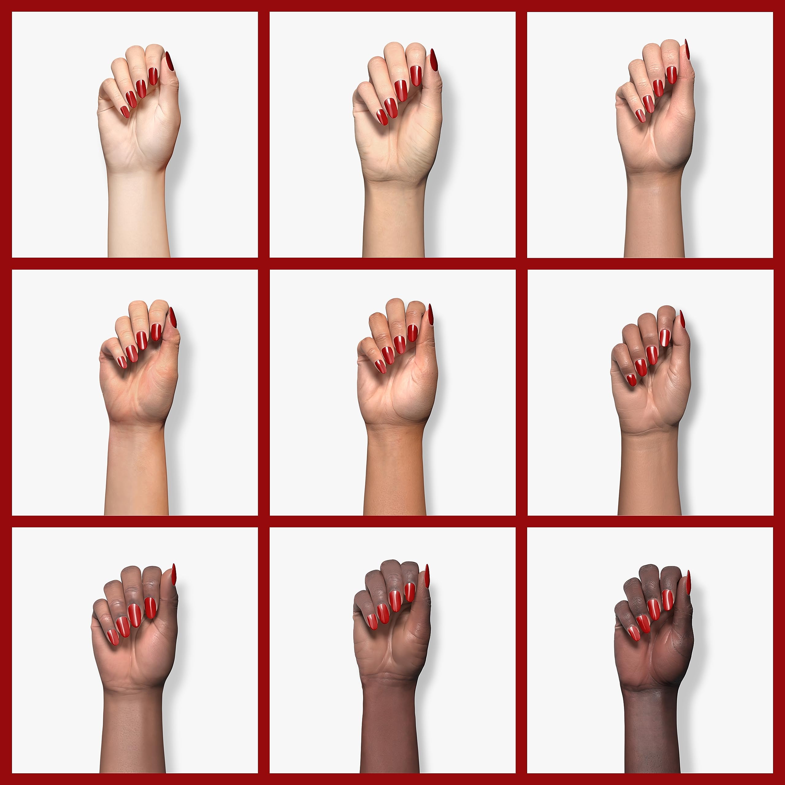Foto 5 pulgar | Esmalte De Uñas En Gel Gaoy, Rojo Rubí, 16 Ml, Remoja Y Cura Con Luz Uv - Venta Internacional.