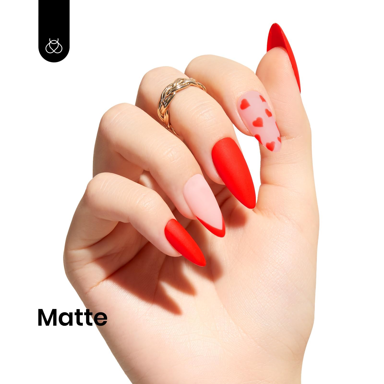Foto 4 | Esmalte De Uñas En Gel Beetles, Manzana Confitada De Color Rojo Brillante, 15 Ml - Venta Internacional.