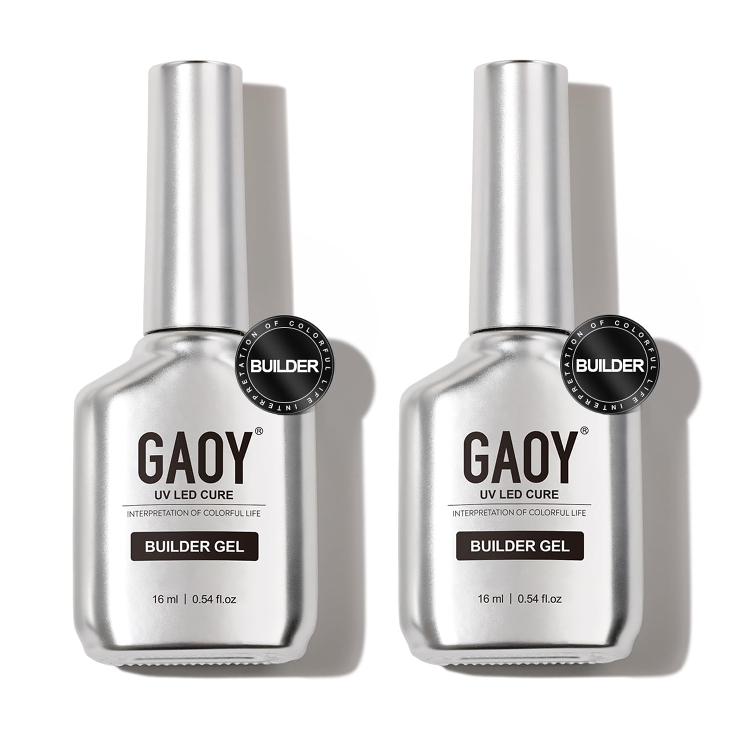 Gel Constructor Gaoy 16 Ml X 2 Para Fortalecer Y Extender Las Uñas - Venta Internacional.