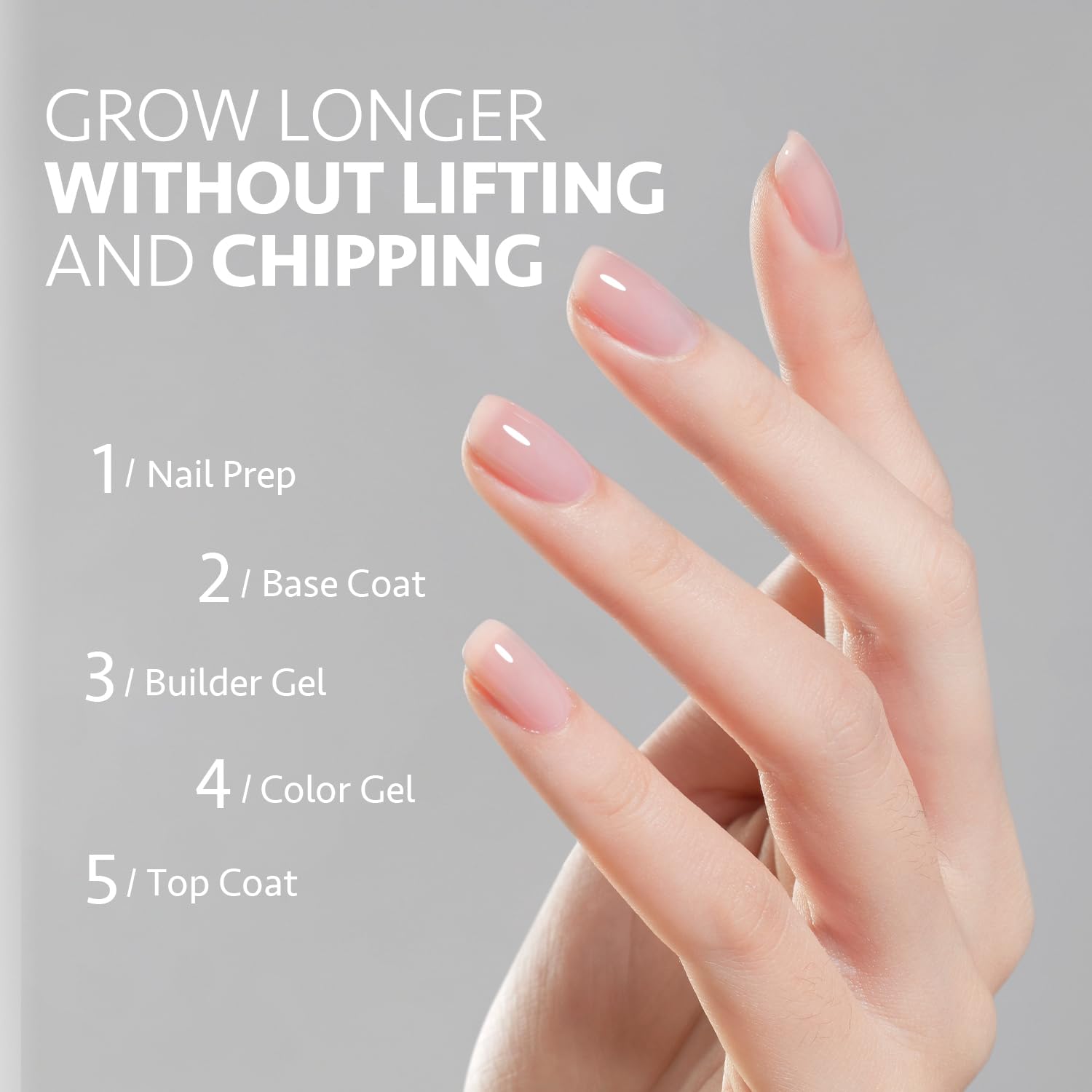 Foto 5 pulgar | Gel Constructor Gaoy 16 Ml X 2 Para Fortalecer Y Extender Las Uñas - Venta Internacional.