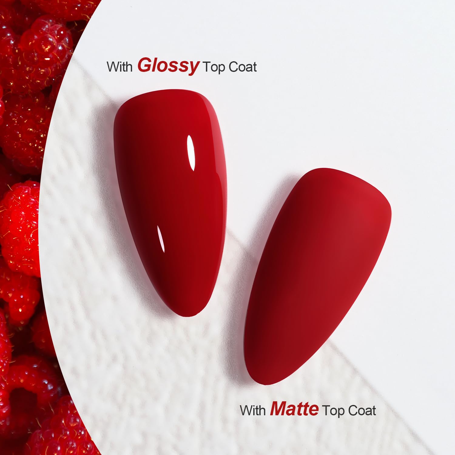 Foto 3 pulgar | Esmalte De Uñas Gaoy Red Gel 16 Ml Soak Off Uv Light 1201 Carmine - Venta Internacional.
