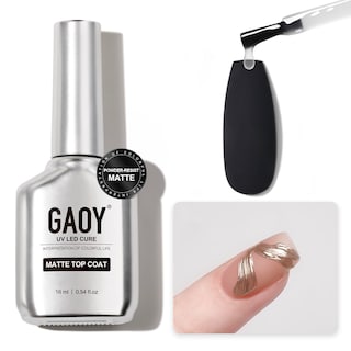 Foto 1 | Capa Superior De Gel Mate Gaoy Para Esmalte De Uñas En Gel, 16 Ml - Venta Internacional.