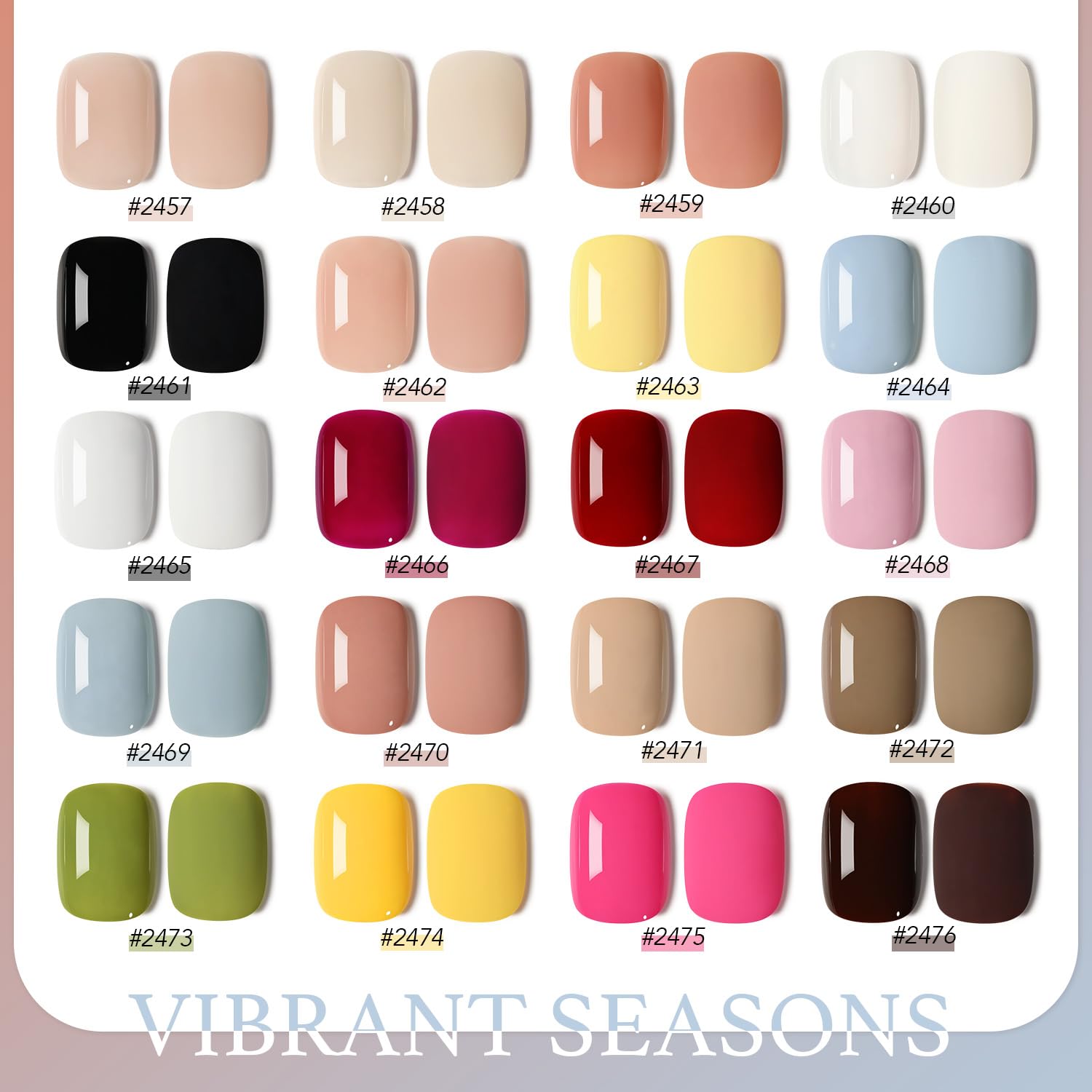 Foto 7 pulgar | Kit De Esmaltes De Uñas En Gel Gaoy, 23 Unidades, Rojo, Azul Y Verde Para Todas Las Estaciones - Venta Internacional.