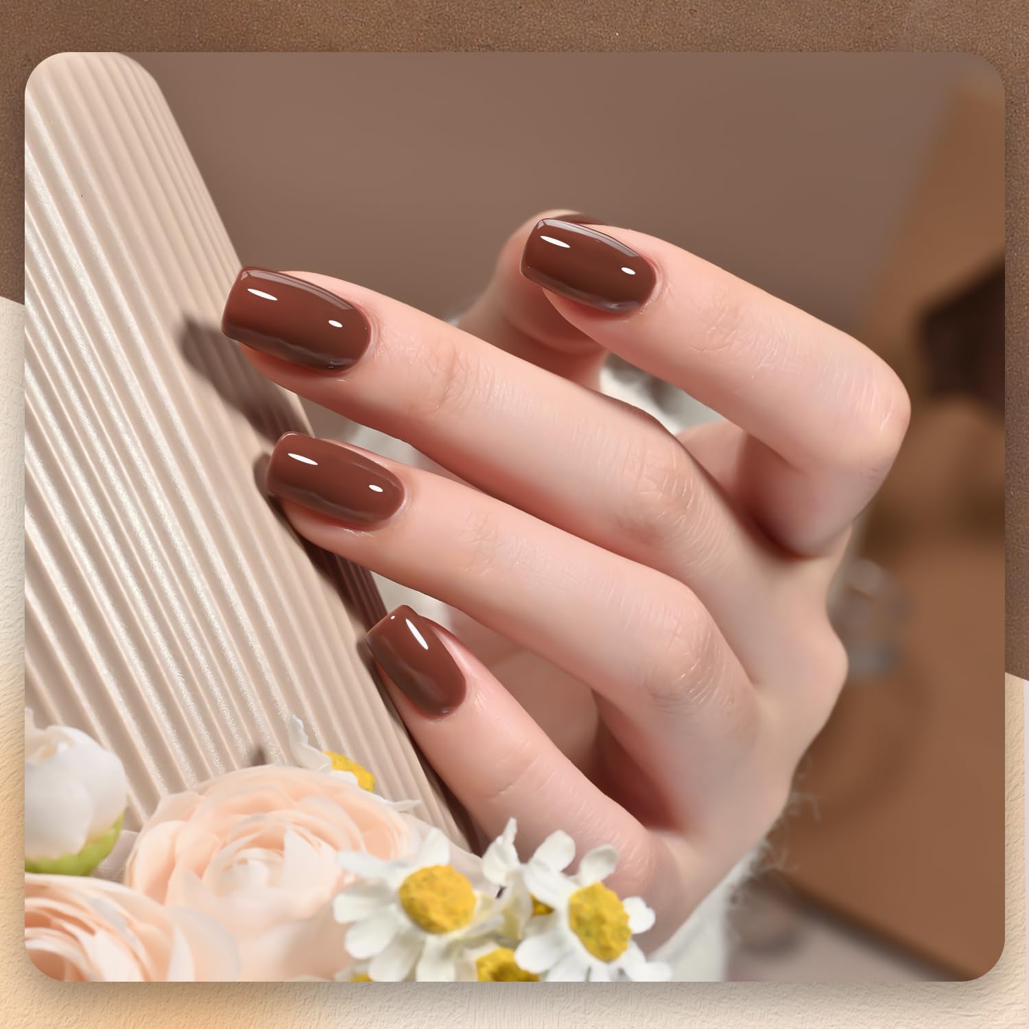 Foto 4 pulgar | Esmalte De Uñas Gaoy Brown Gel, 16 Ml, Remoja Y Cura Con Luz Uv - Venta Internacional.