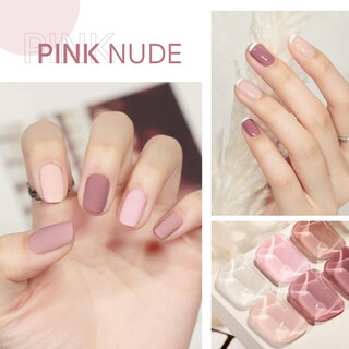 Foto 4 | Set De Esmaltes De Uñas Gaoy Pink Nude Gel, 6 Colores, 7,3 Ml, Luz Uv - Venta Internacional.