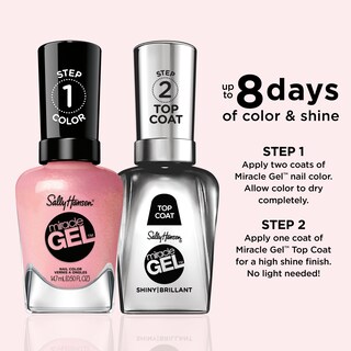Foto 2 | Esmalte De Uñas Sally Hansen Miracle Gel Home Sweet Home Pink - Venta Internacional.