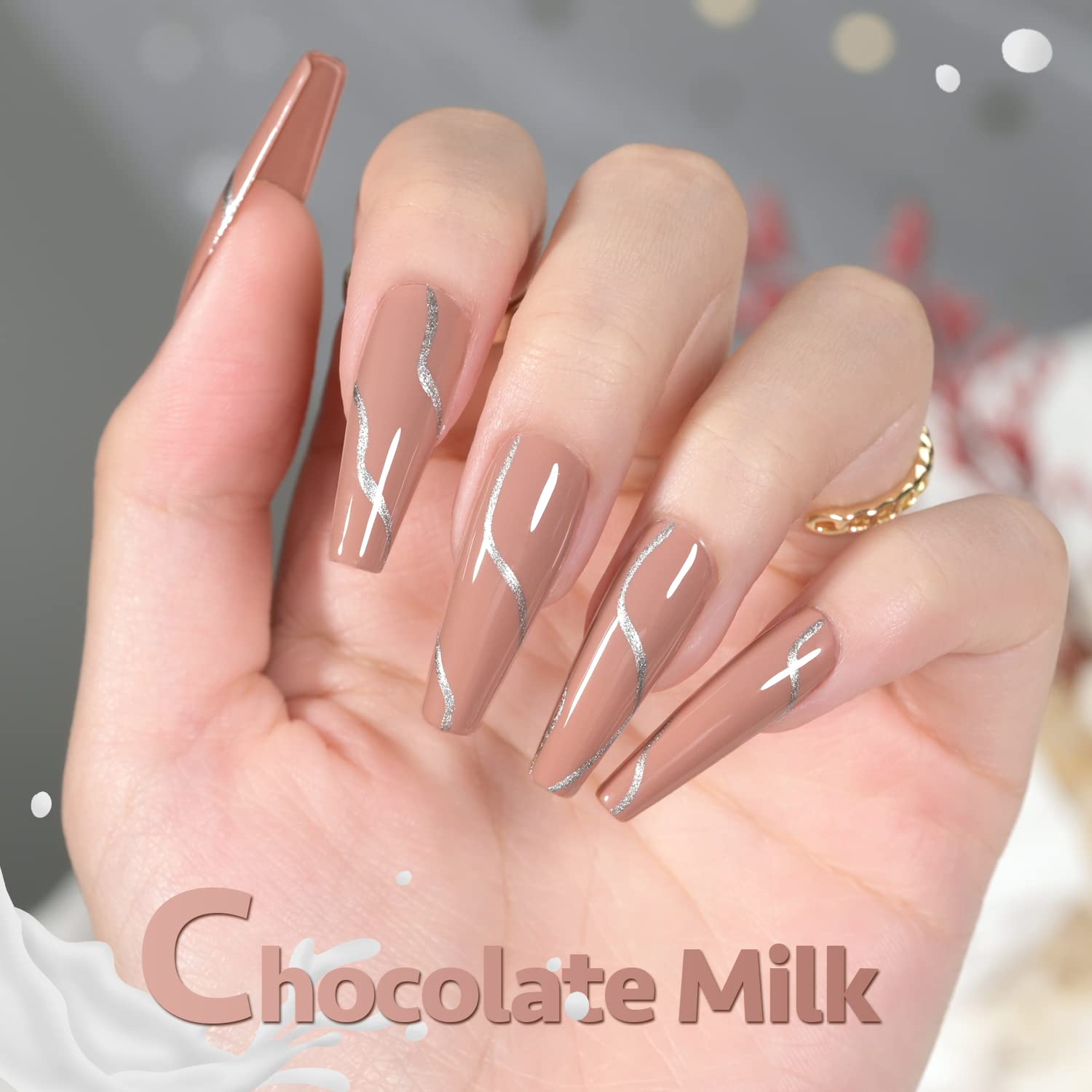 Foto 4 pulgar | Esmalte De Uñas En Gel Gaoy Nude Brown, 16 Ml, Para Manicura - Venta Internacional.