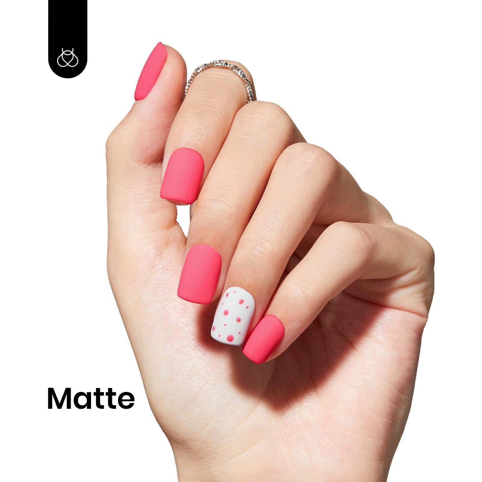 Foto 5 pulgar | Esmalte De Uñas En Gel Beetles Pink Strawberry, 15 Ml Soak Off - Venta Internacional.