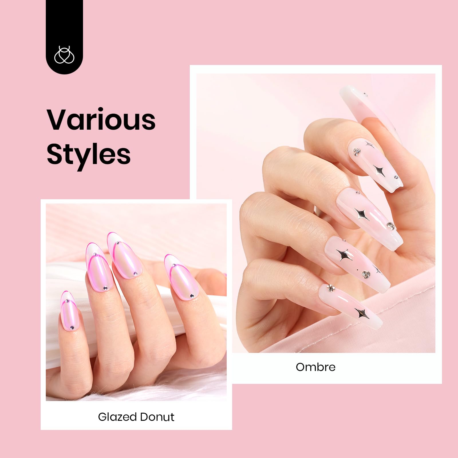 Foto 5 | Set De Esmaltes De Uñas Beetles Neutral Gel, 15 Ml, Color Rosa Nude Con Lámpara - Venta Internacional.
