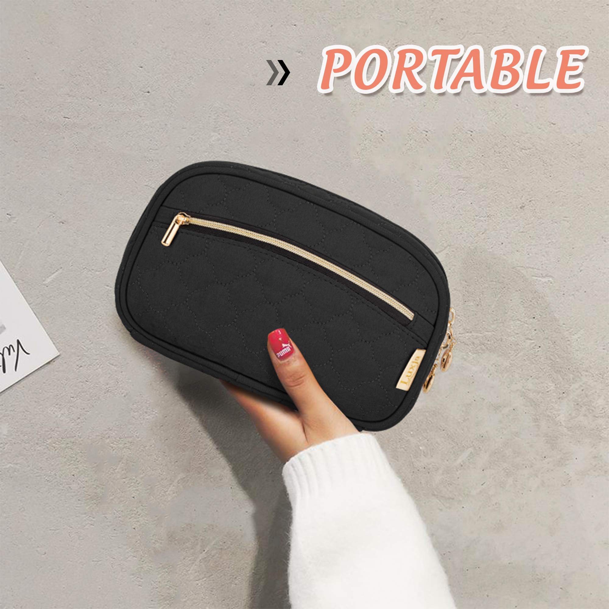 Foto 7 pulgar | Estuche De Esmalte De Uñas Luxja Con Capacidad Para 10 Botellas De 15 Ml Con Bolsillos Con Cierre - Venta Internacional