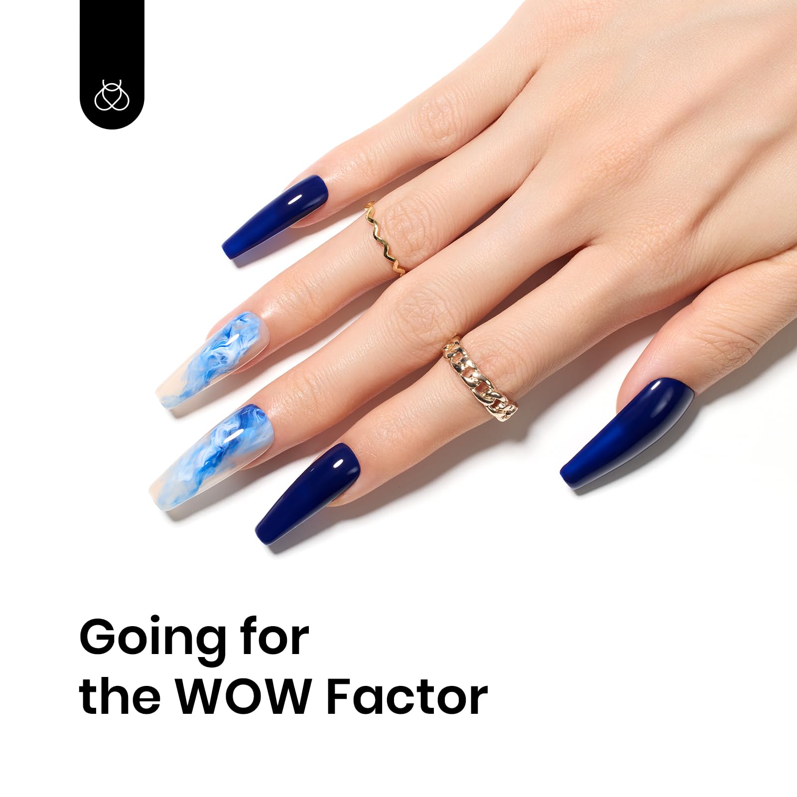 Foto 5 | Esmalte De Uñas En Gel Beetles Midnight Ocean Navy Azul Oscuro, 15 Ml - Venta Internacional.