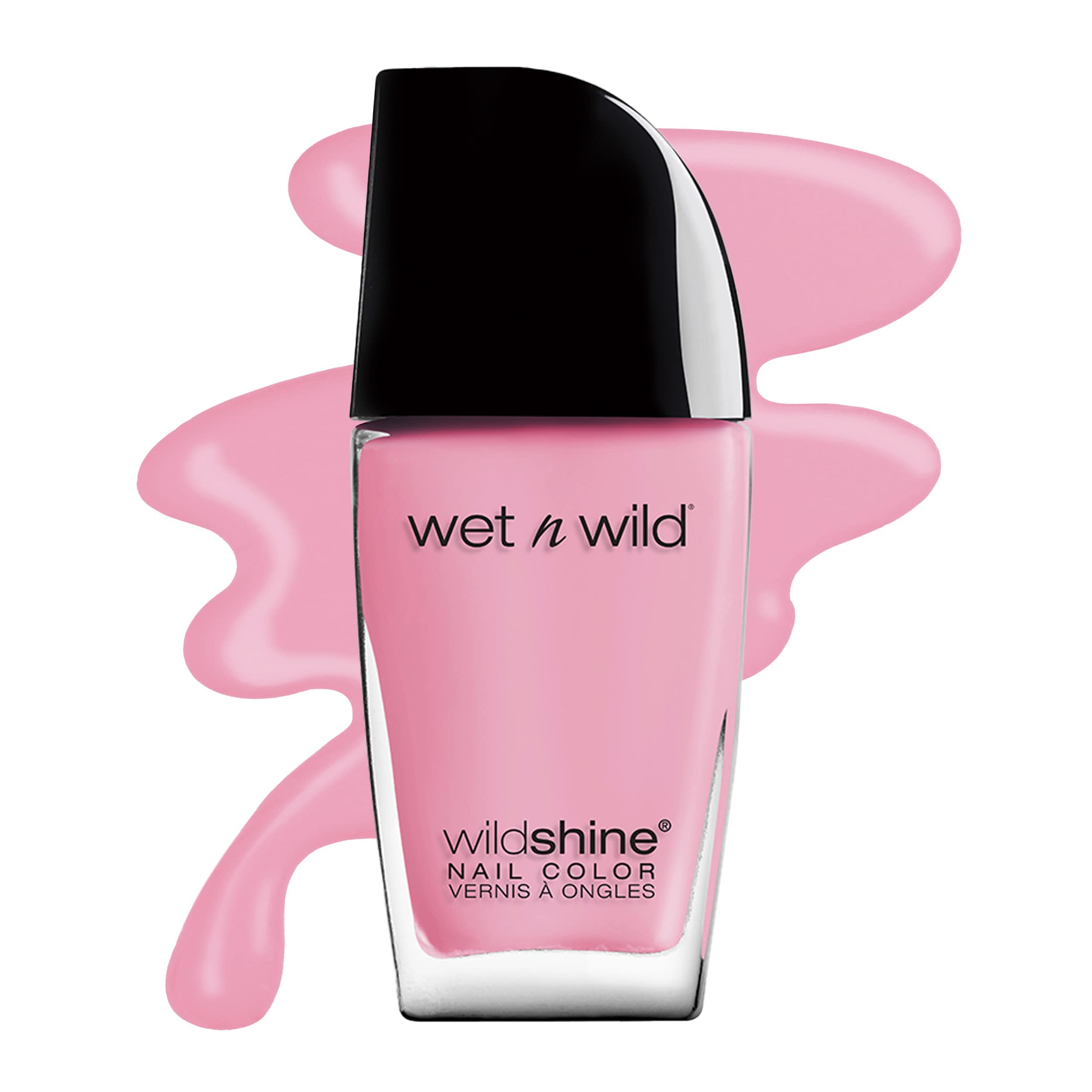 Esmalte De Uñas Wet N Wild Wild Shine Tickled Pink - Venta Internacional.