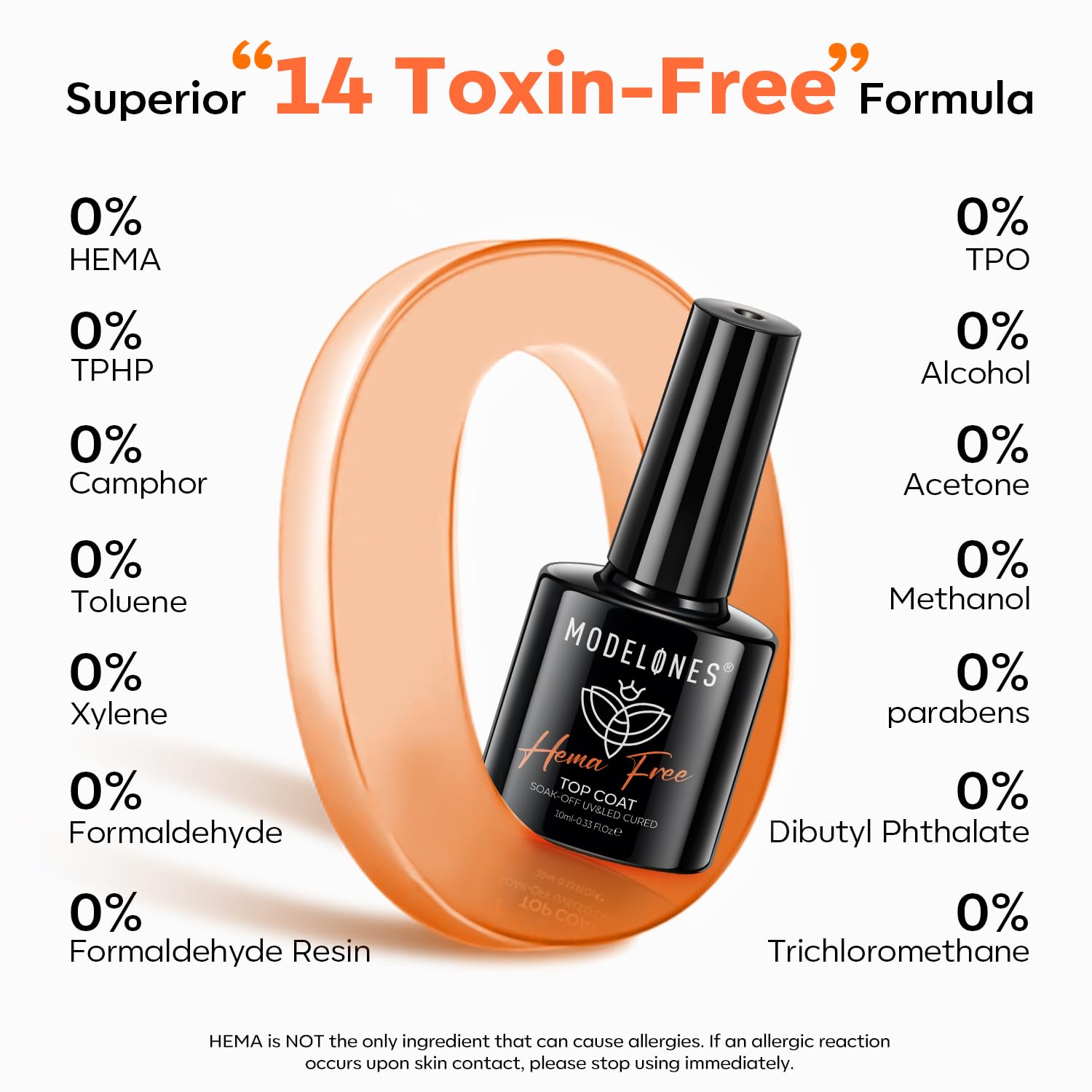 Foto 6 pulgar | Set De Capas Superiores Y Bases En Gel Modelones Sin Hema-free Para Esmaltes En Gel - Venta Internacional.