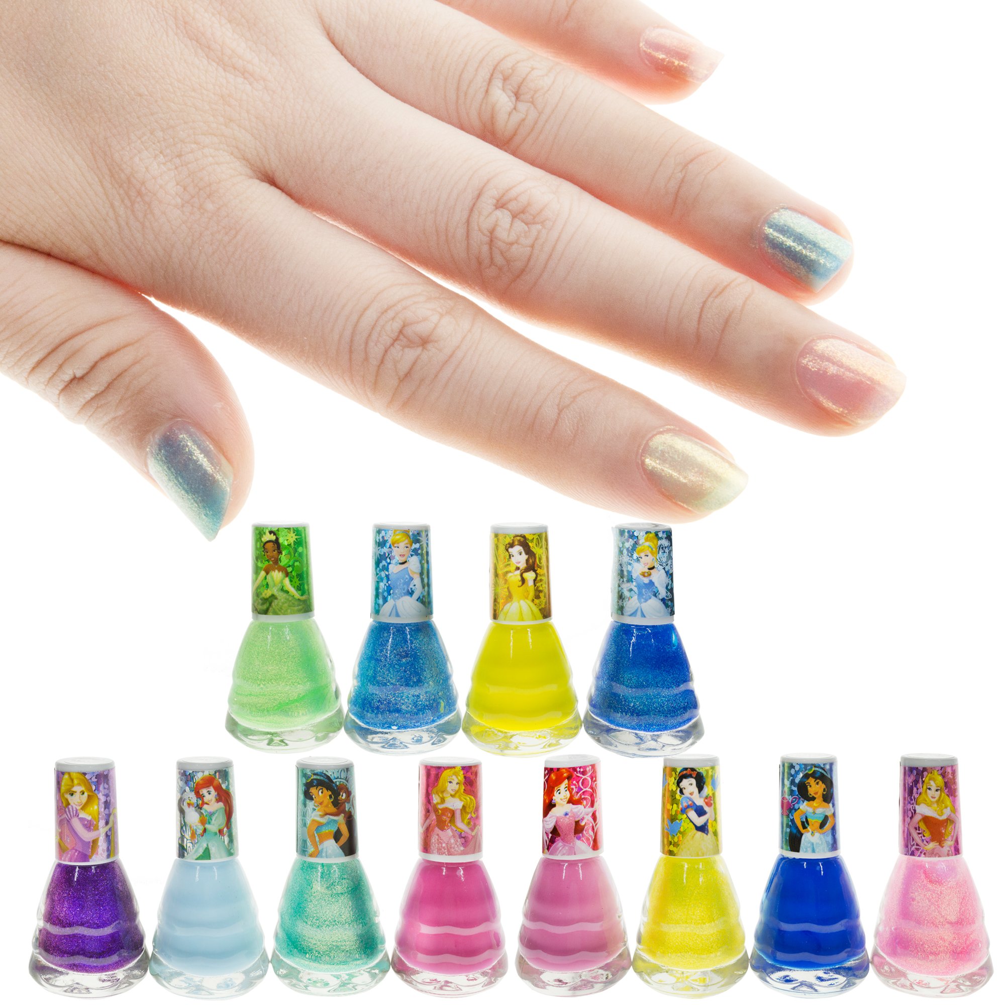 Foto 4 pulgar | Set De Esmaltes De Uñas Townley Girl Disney Princess, 14 Unidades, Para Niños - Venta Internacional.