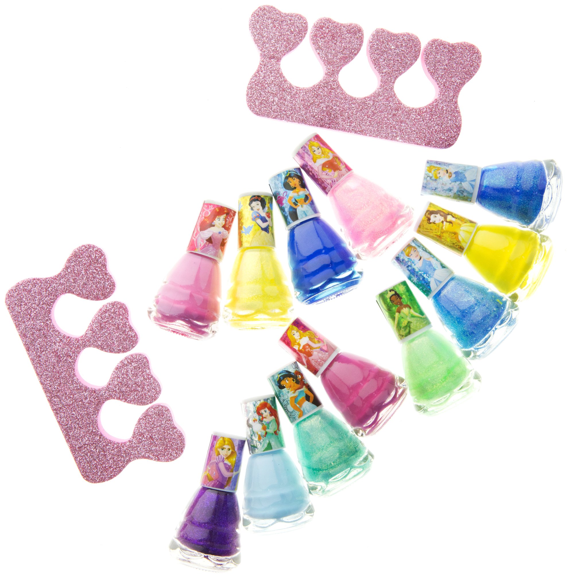 Foto 8 pulgar | Set De Esmaltes De Uñas Townley Girl Disney Princess, 14 Unidades, Para Niños - Venta Internacional.