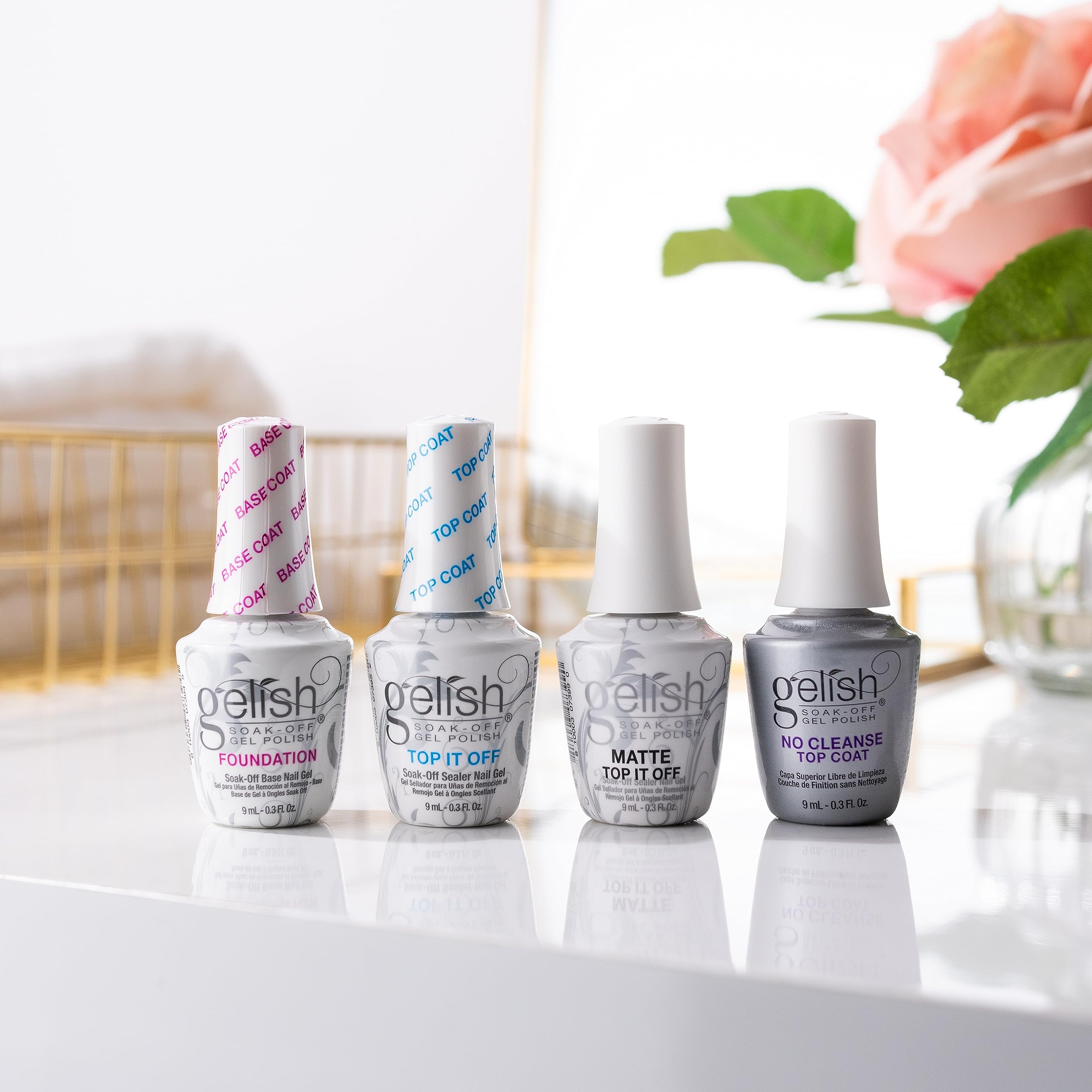 Foto 7 | Kit De Uñas En Gel Gelish Mini All The Best Essentials, 9 Ml - Venta Internacional.