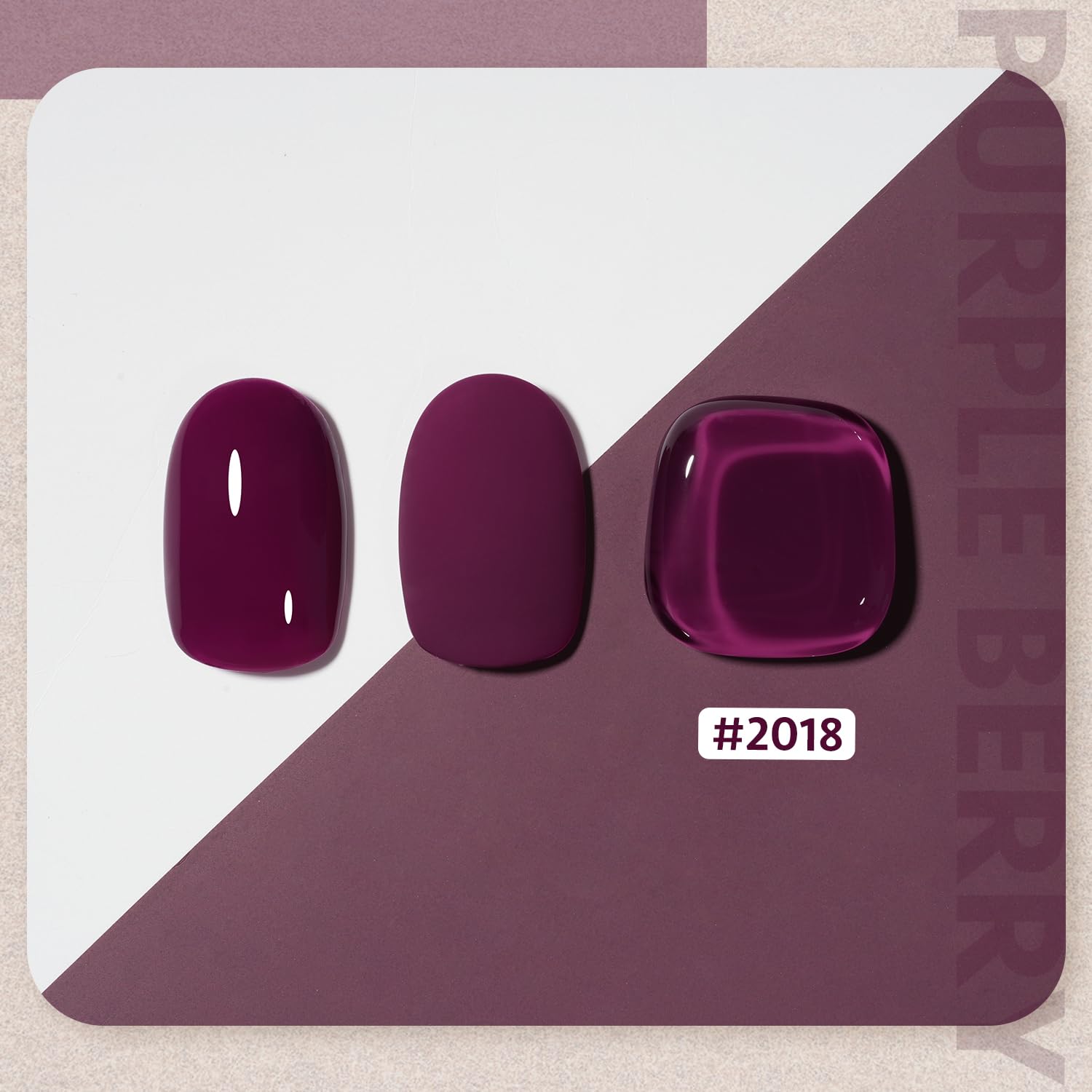 Foto 3 pulgar | Esmalte De Uñas Gaoy Purple Gel, 16 Ml, Remoja Y Cura Con Luz Uv - Venta Internacional.