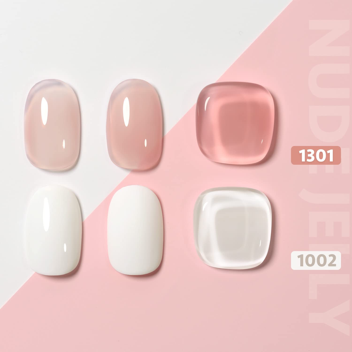 Foto 3 pulgar | Set De Manicura Francesa Gaoy, Sellador De Uñas Con 2 Esmaltes De Gel - Venta Internacional.