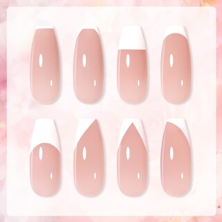 Foto 4 | Set De Manicura Francesa Gaoy, Sellador De Uñas Con 2 Esmaltes De Gel - Venta Internacional.