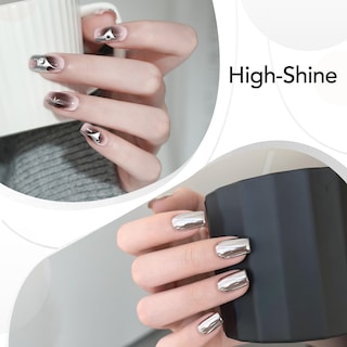 Foto 4 | Esmalte De Uñas En Gel Gaoy Cromado Plateado, 8 Ml, Efecto Espejo 3d - Venta Internacional.