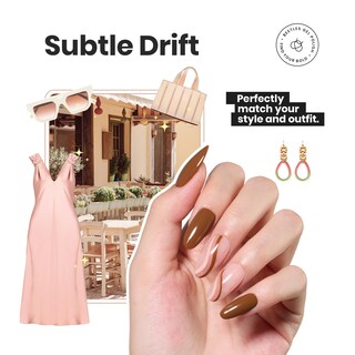 Foto 4 | Set De Esmaltes De Uñas Beetles P172, 6 Colores, 15 Ml, Marrón Y Rosa - Venta Internacional.