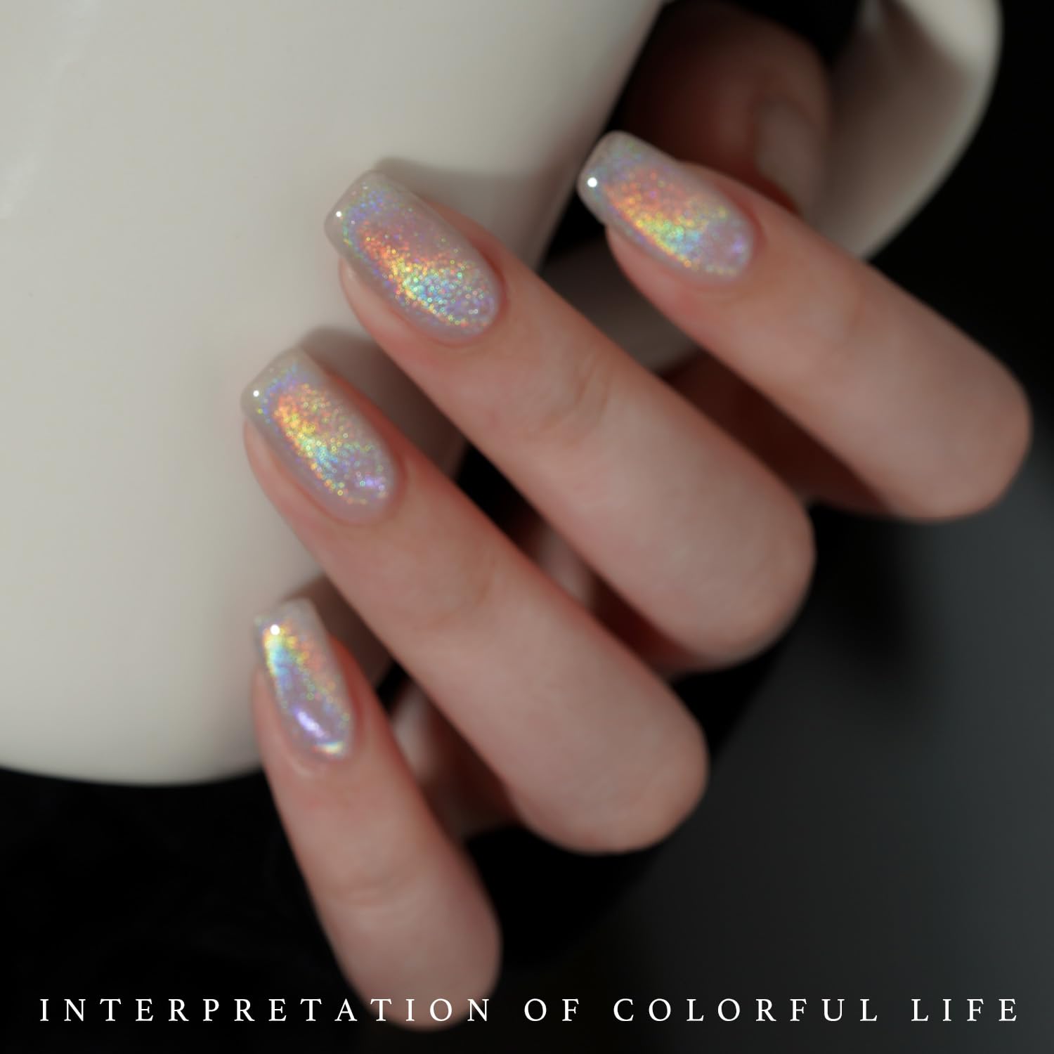 Foto 4 pulgar | Set De Esmaltes De Uñas Gaoy Rainbow Glitter Cat Eye Gel 6 Colores - Venta Internacional.