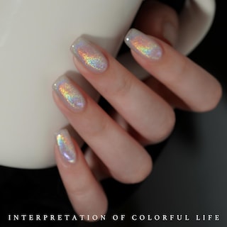 Foto 3 | Set De Esmaltes De Uñas Gaoy Rainbow Glitter Cat Eye Gel 6 Colores - Venta Internacional.