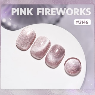 Foto 2 | Esmalte De Uñas Gaoy Pink Glassy Cat Eye Gel 16 Ml Con Imán 2146 - Venta Internacional.
