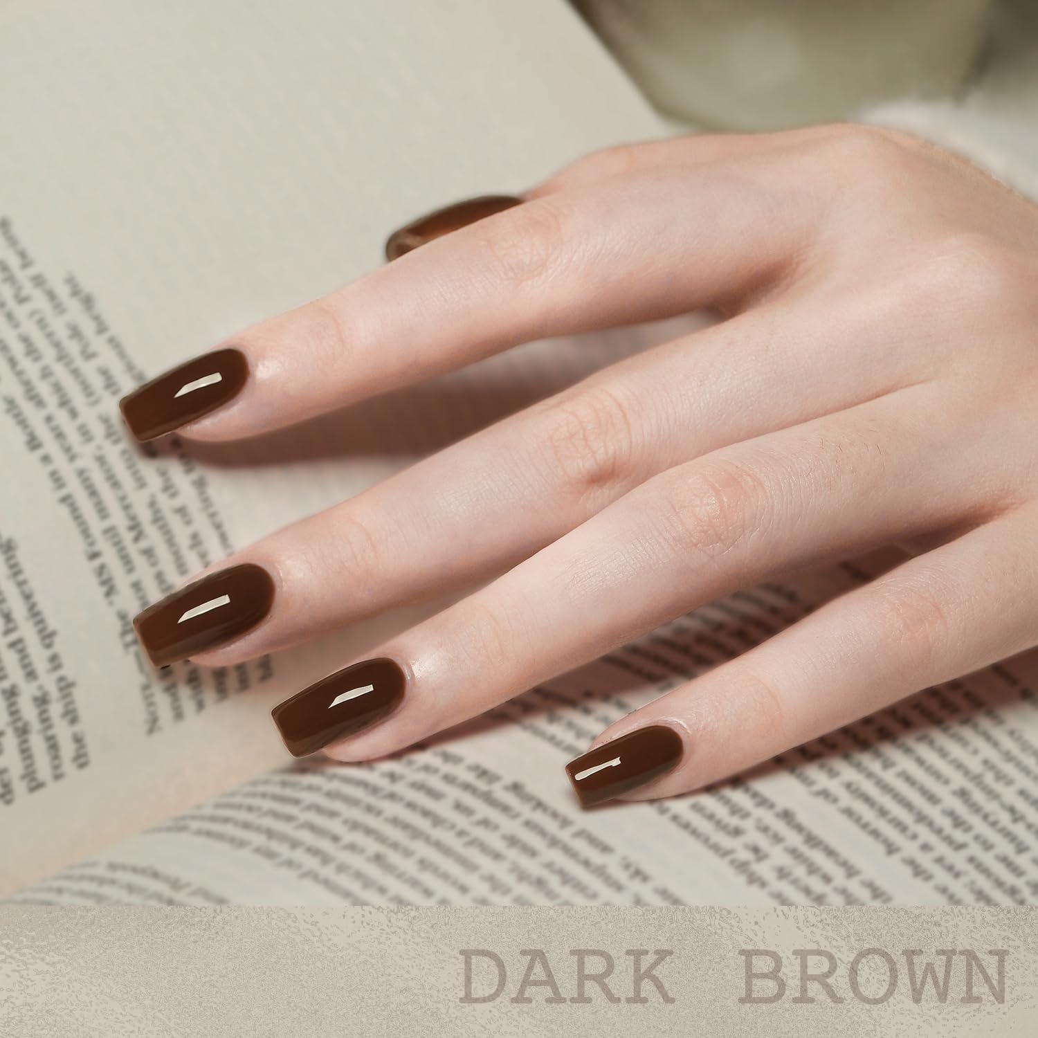 Foto 4 pulgar | Esmalte De Uñas En Gel Gaoy Brown, 16 Ml, Remoja Y Cura Con Luz Uv - Venta Internacional.