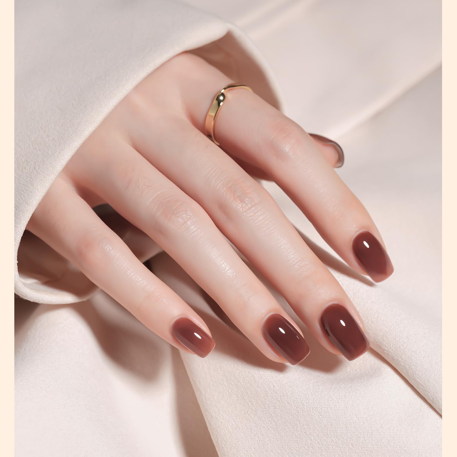 Foto 5 pulgar | Set De Esmaltes De Uñas Gaoy Rose Brown Jelly Gel, 6 Colores, 6,5 Ml - Venta Internacional.