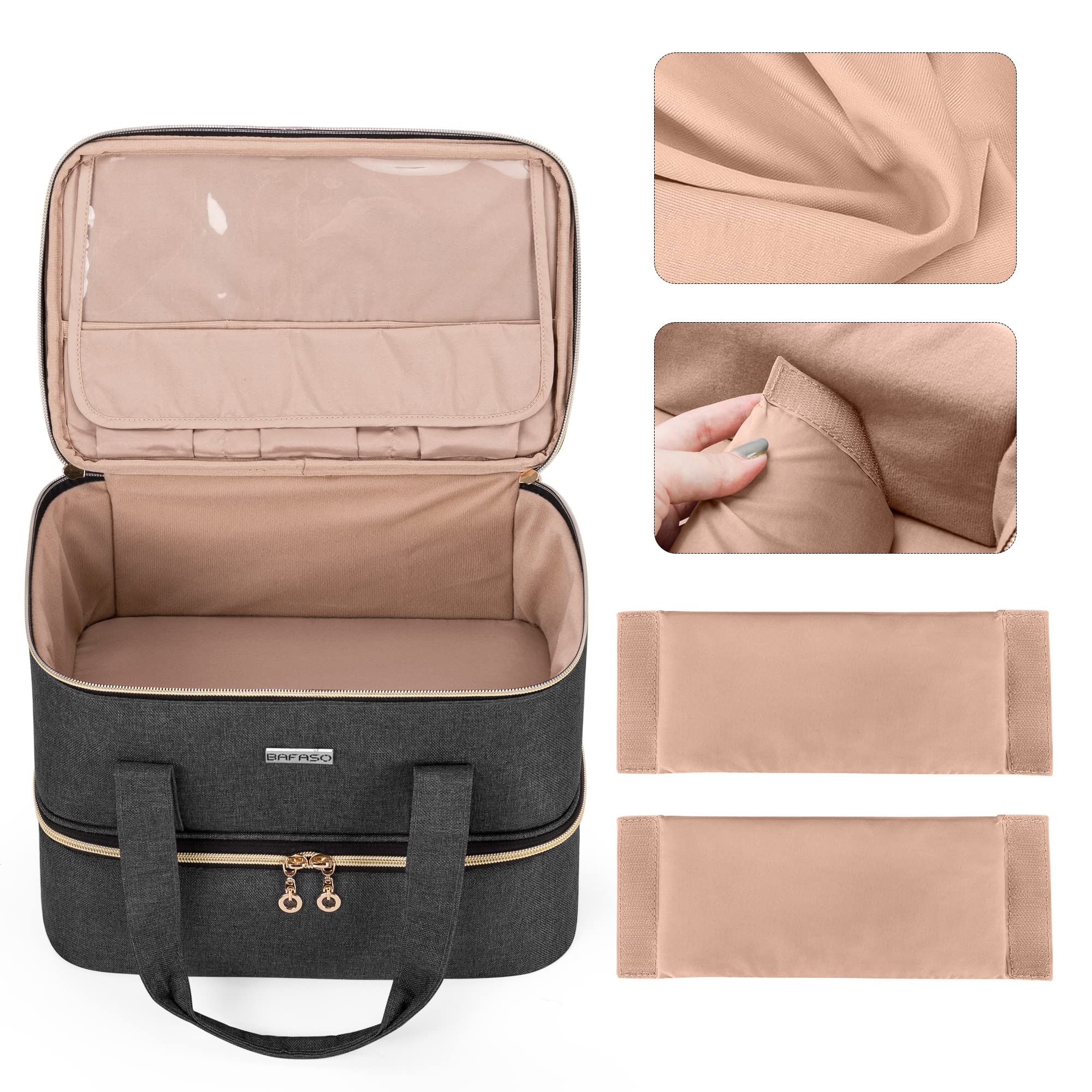 Foto 4 pulgar | Organizador De Esmaltes De Uñas Bafaso Con Capacidad Para 40 Botellas Con Lámpara De Uñas - Venta Internacional.