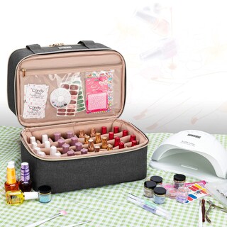 Foto 6 | Organizador De Esmaltes De Uñas Bafaso Con Capacidad Para 40 Botellas Con Lámpara De Uñas - Venta Internacional.