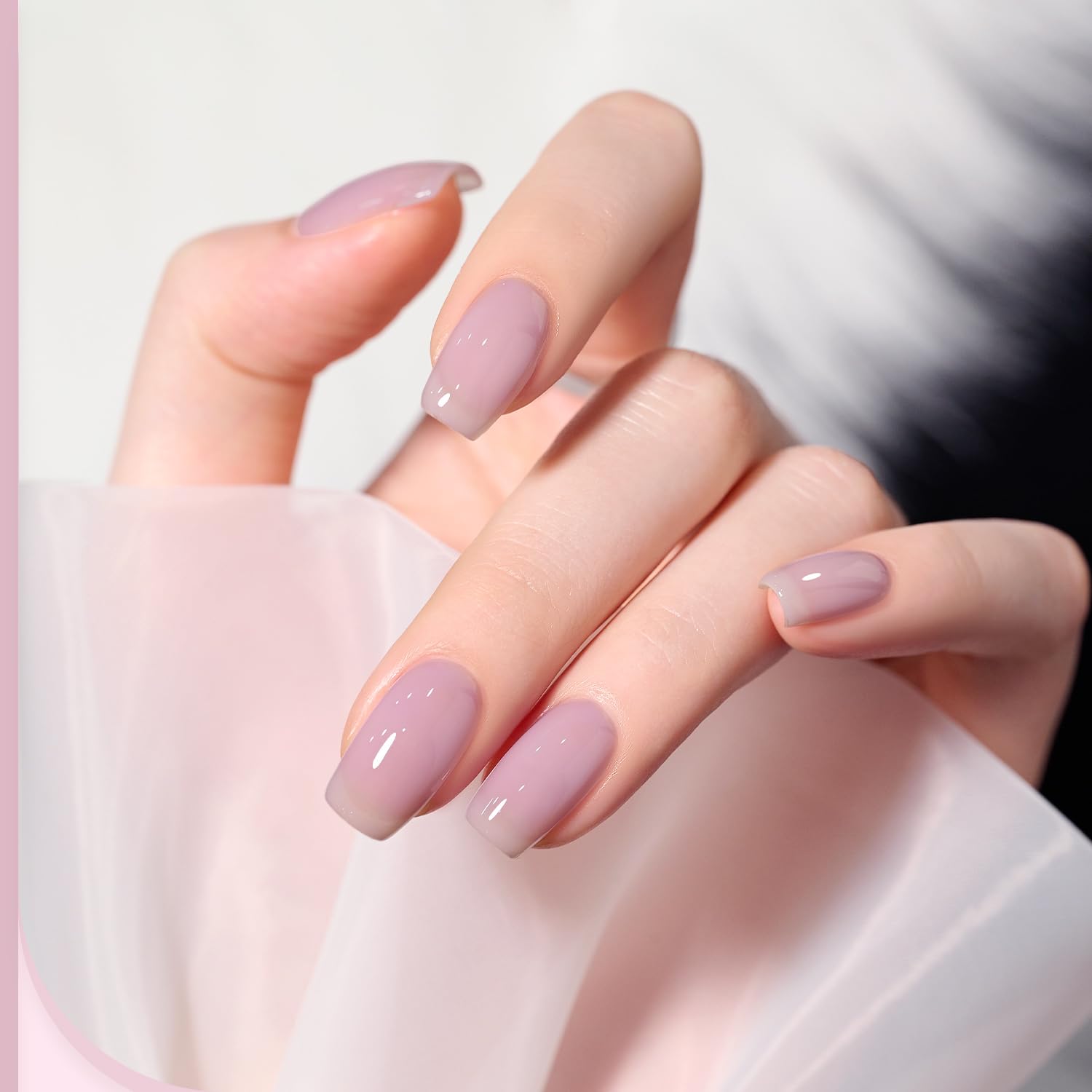 Foto 4 | Set De Esmaltes De Uñas Gaoy Jelly Purple Gel 6 Colores, 6,5 Ml - Venta Internacional.