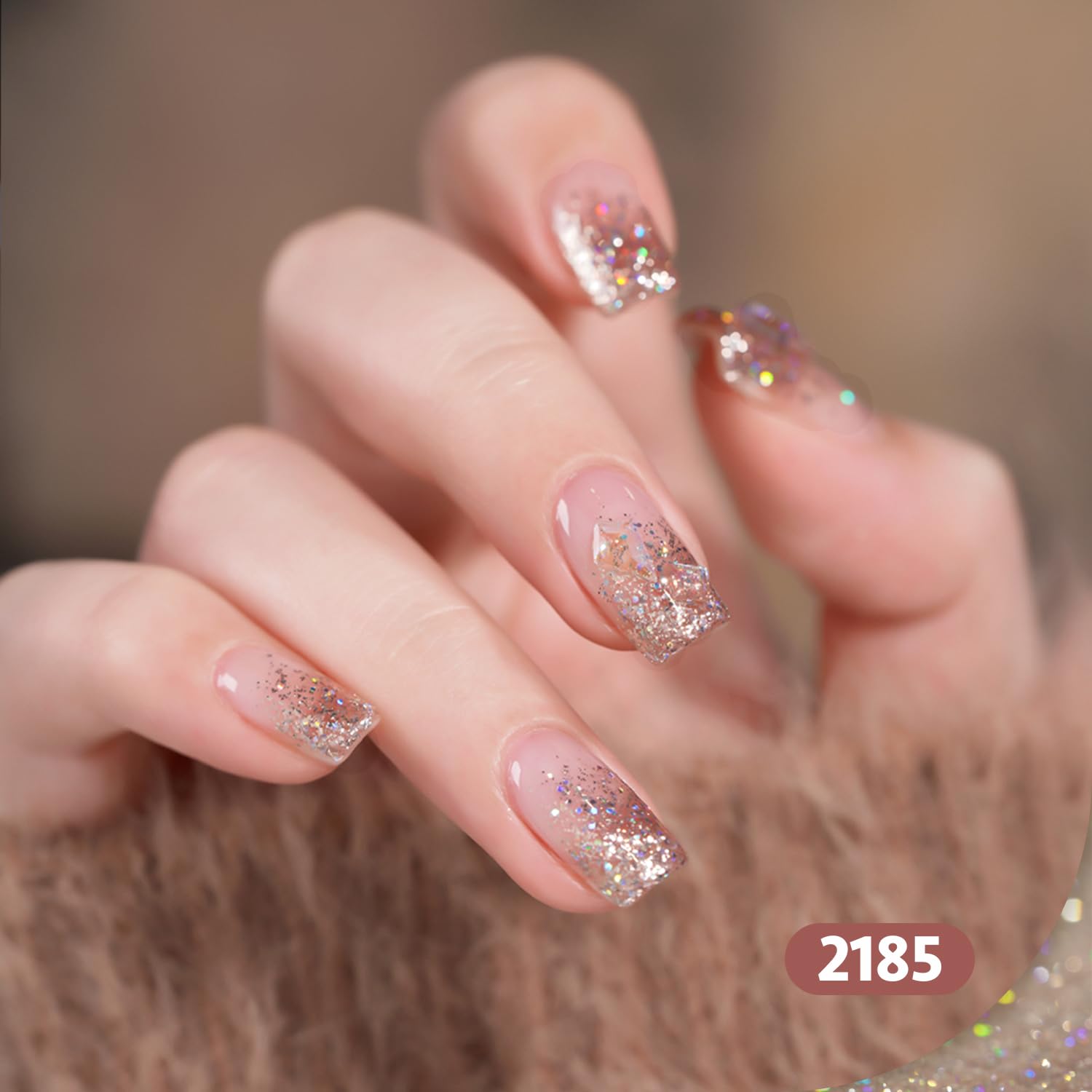 Foto 4 pulgar | Set De Esmaltes De Uñas Gaoy Reflective Glitter, 6 Colores, 6,5 Ml, Soak Off - Venta Internacional.