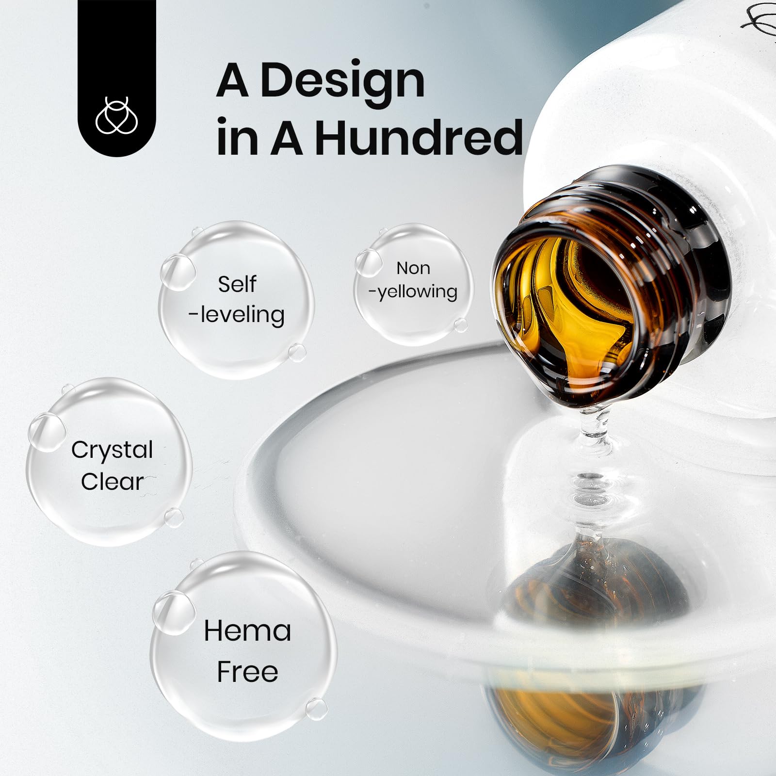 Foto 6 pulgar | Esmalte En Gel Con Forma De Escarabajos Para Uñas, 20 Ml, Sin Hematones, Transparente, Uv Y Led - Venta Internacional.